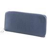 LOUIS VUITTON Zippy Wallet Vertical Purse M32837 Océan Navy blue Taiga mens Used
