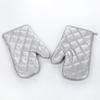 1Pc Convenient Anti-scalding Microwaved Silver-coated Wear-resistant Cooking Mittens for Picnic Insulation Mitts