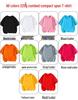 Pure Cotton Kids' T-shirt with Logo - Summer Class Uniform & Parent-Child Wear