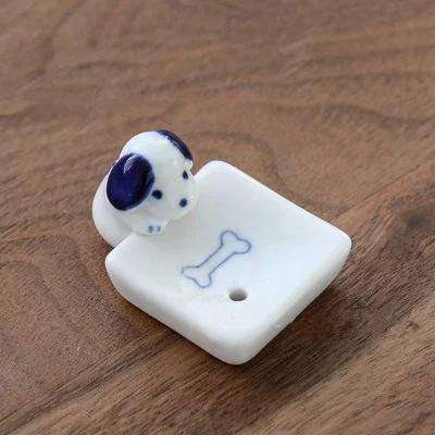 Japan and South Korea Creative Incense Holder Household Plant Leaf Incense Holder Aroma Stick DIY Home Decoration Ornaments