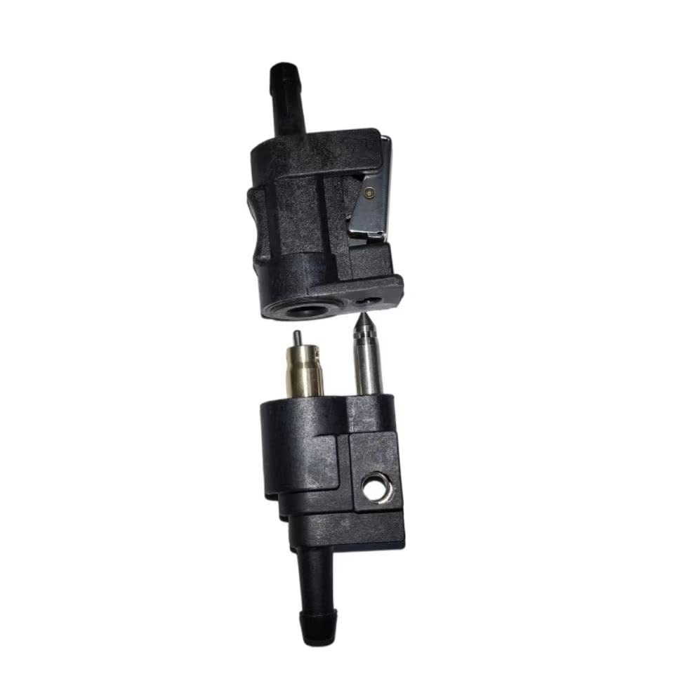 Fuel Connector, For 0.2 inch (6 mm) Hoses, Male Connector, For Yamaha Connector Set,