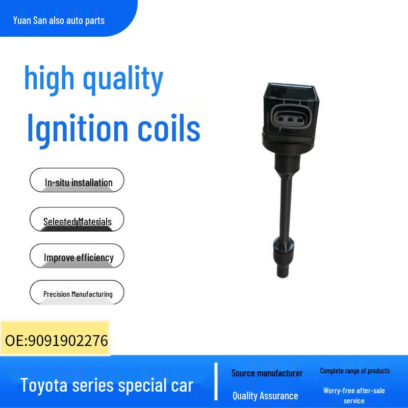 Toyota Ignition Coil 9091902276 for RAV4, C-HR, Highlander, Corolla, Camry 4-cylinder