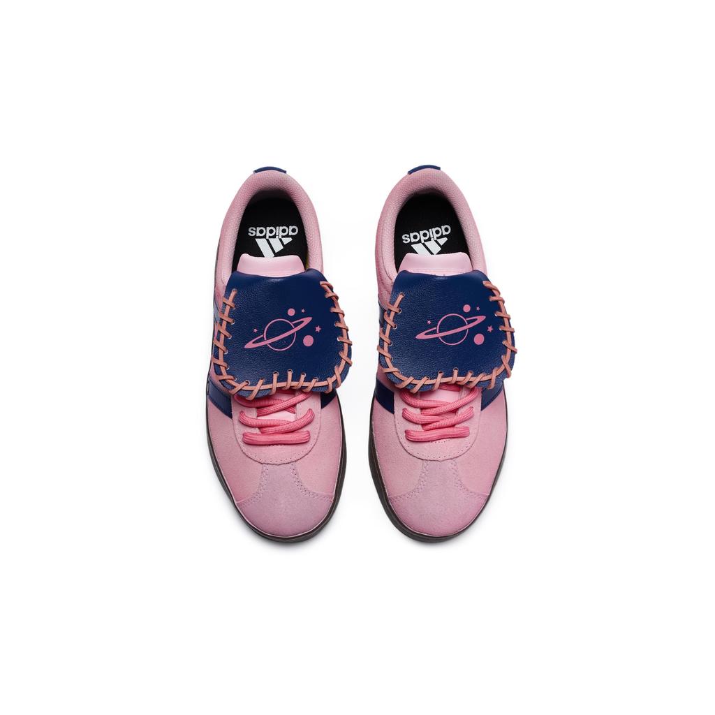 Adidas Neo Vl Court 811 Manufacturing, Peach Saturn Low top Skateboard Shoes Unisex Pink Blue HQ1802(Team80-)
