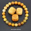 Jingde Jewelry Natural Agate Bracelet: Single-Loop Crystal Stone for Men and Women