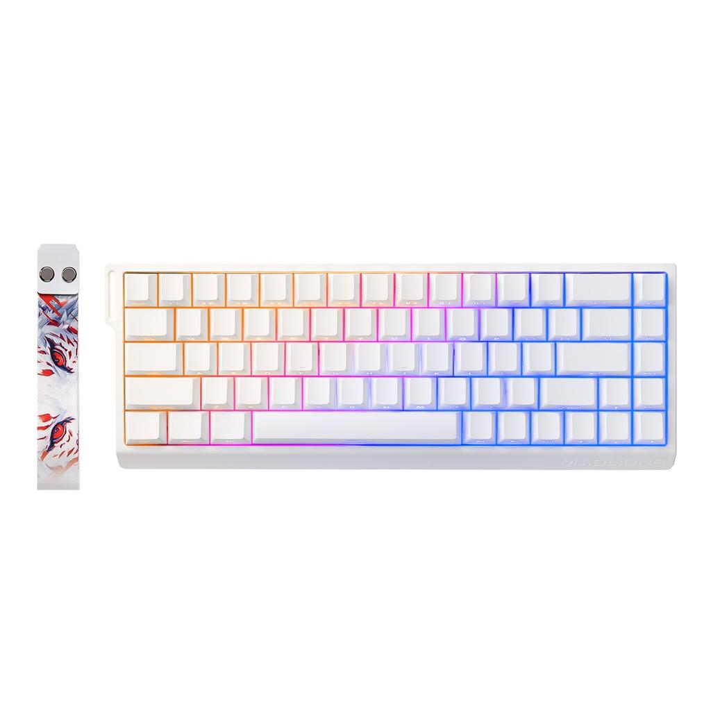 YUNZII X MADLIONS MAD68 HE Wired Mechanical Gaming Keyboard with Magnetic Hall Adjustable Actuation PBT 8K Hz Polling Rate Switches, 60% Layout,