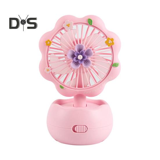 

Портативный мини-вентилятор с мощным двигателем, сильный поток воздуха, низкий уровень шума, портативный USB-зарядный настольный бесшумный вентилятор охлаждения розовый