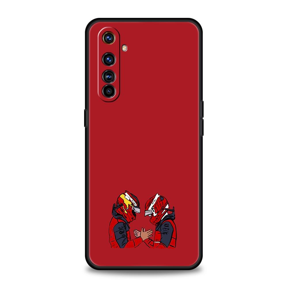 F1 Number 33 Phone Case For Realme 12 11 10 9 8 5G 7 6 GT5 GT3 GT2 Pro Plus C21 C11 C25 C35 GT Neo 2 3 3T 5 Soft Cover