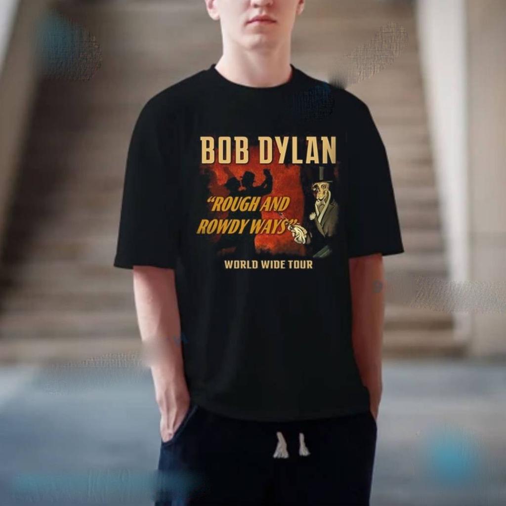 SALE! Bob Dylan Rough Rowdy Ways Worldwide Tour 2026 T-shirt All Size S-3XL