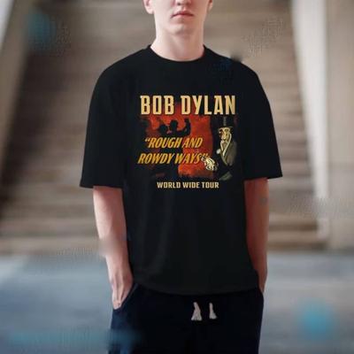 SALE! Bob Dylan Rough  Rowdy Ways Worldwide Tour 2026 T-shirt All Size S-3XL