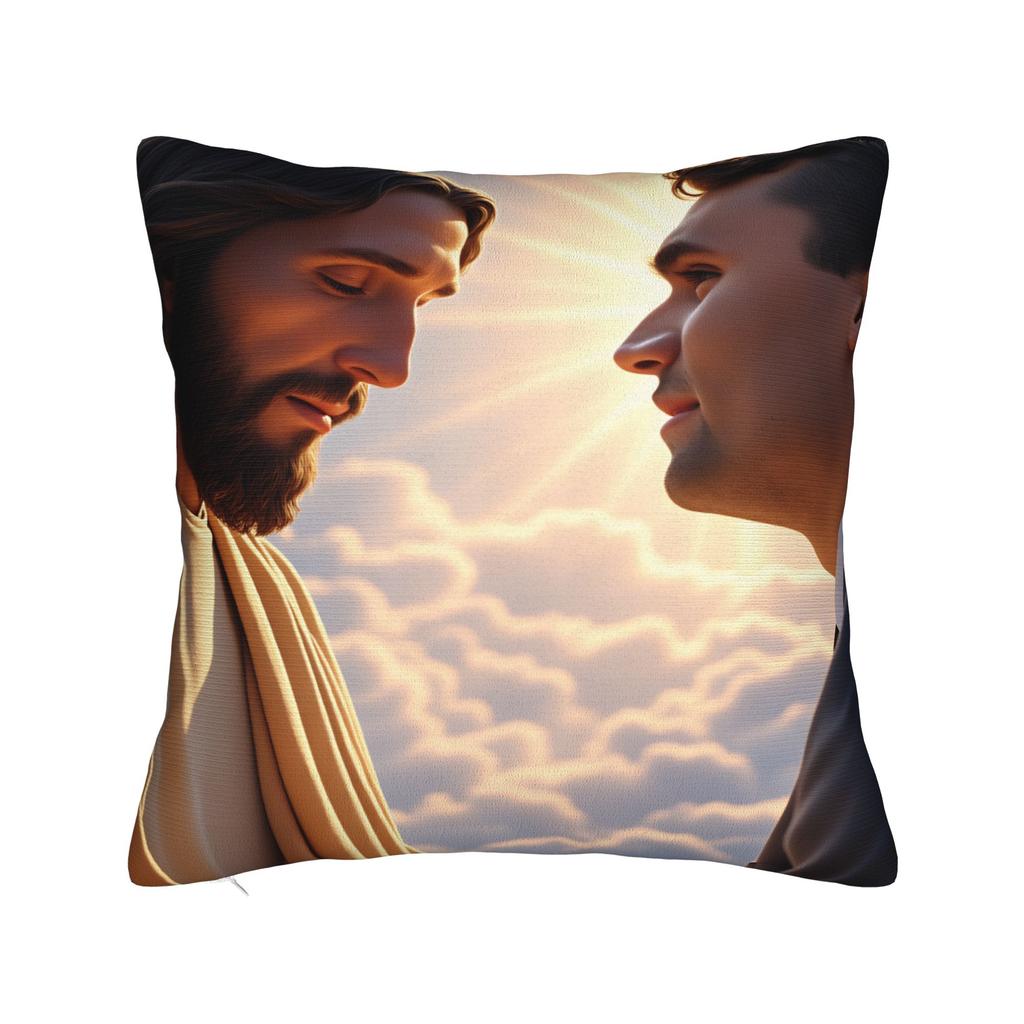 Funda de Almohada Angélica Defensora de Charlie Kirk Funda de Almohada Personalizada Fundas de Almohada Divertidas Para Sofá Decoración del Hogar