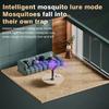USB Rechargeable Scalable Electric Mosquito Swatter 2 In 1 Fly Swatter Trap Bug Zapper  Indoor