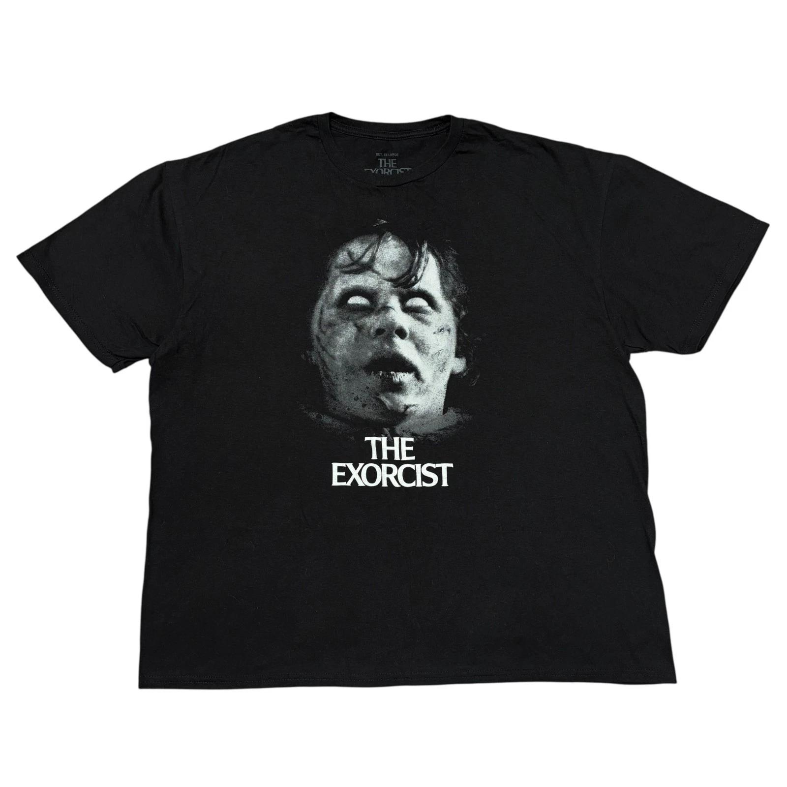 The Exorcist Horror Movie Shirt XL Black Promo Tee William Friedkin Cinema Film M