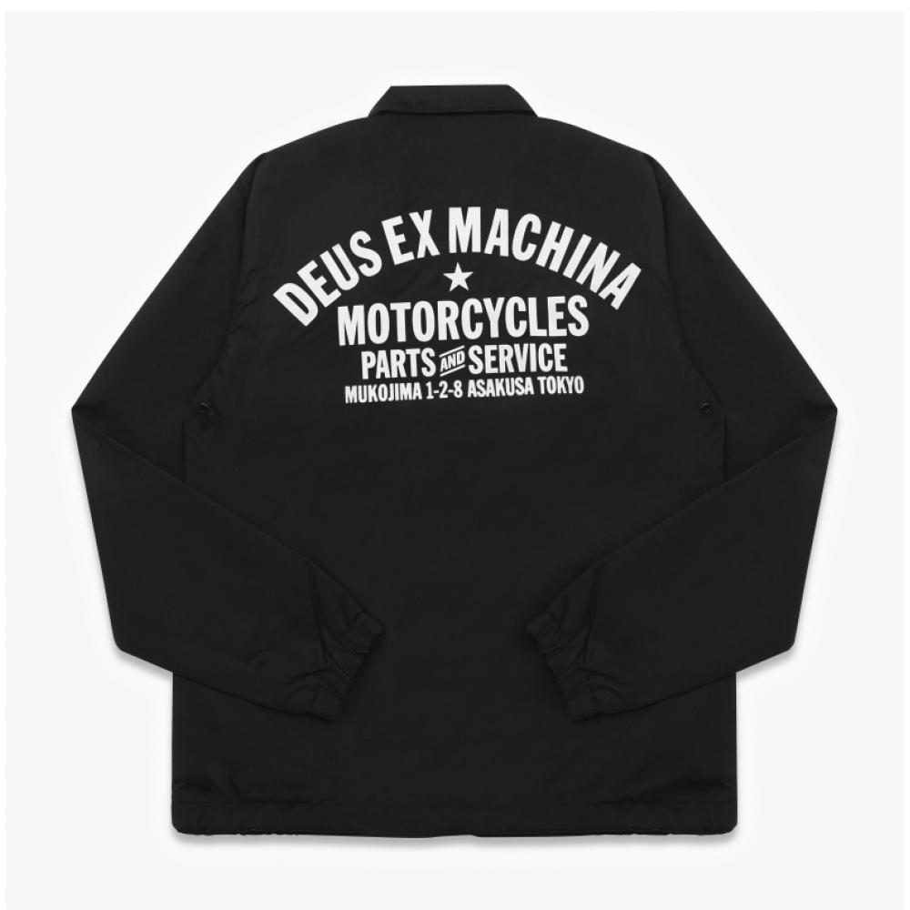 DeuS X Makina Dmw46821e Blk  Tokyo AddreSS  Tokyo AddreSS Coach Men S Jacket