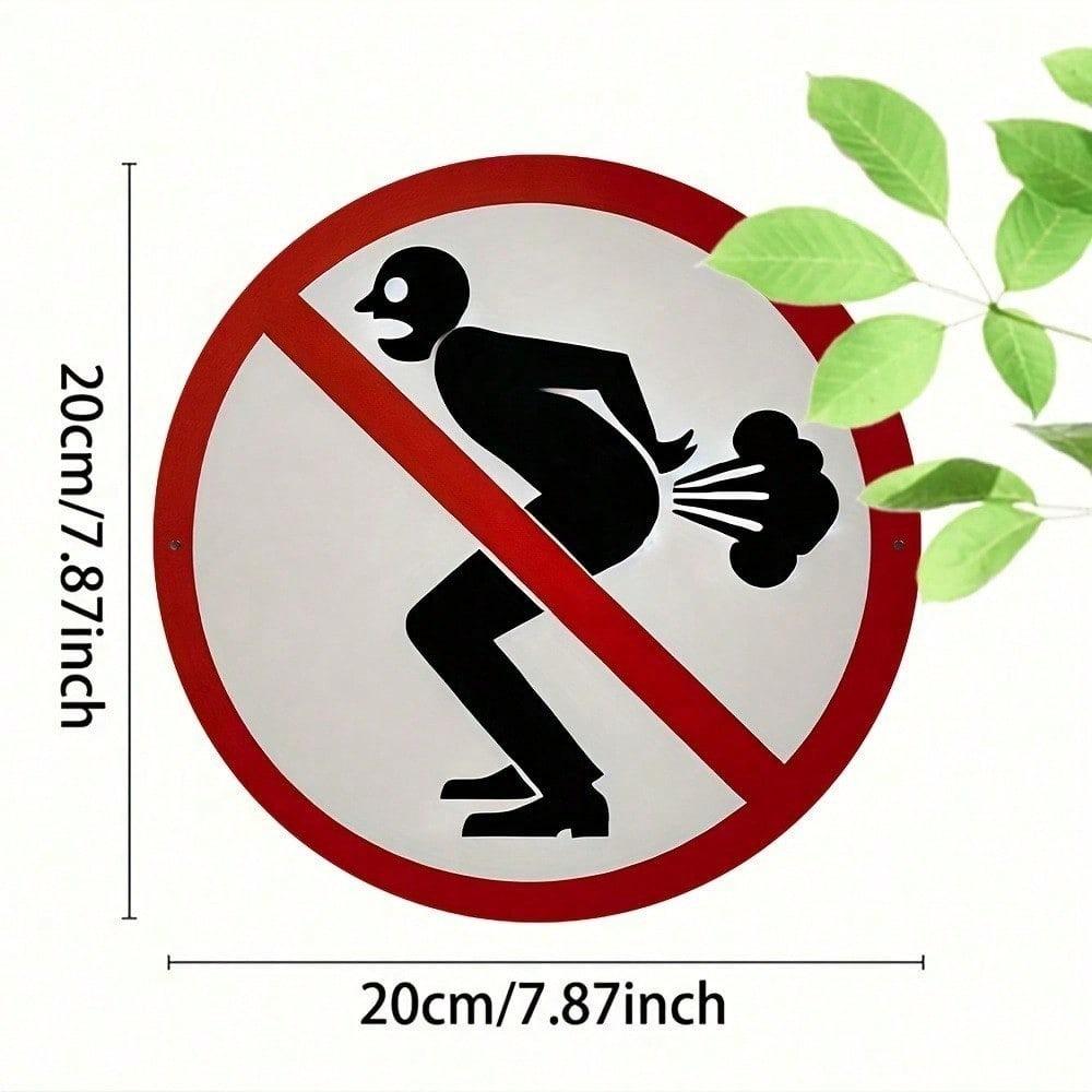1pc Retro No Running Metal Sign Vintage Round Wall Decor Heavy Duty Flat Tin Art Durable Gift