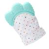 Baby Teething Gloves Safe Silicone Prevent Scratches Stimulating Teether Glove Sound Toy for