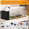 Starry 2025 All-in-One Glass Fish Tank with Bottom Filter for Aquascaping