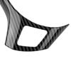 Interior Stickers Steering Wheel Cover Steering Wheel Trim Cover ABS Frame High Quality Interior 1× For BMW 3S E90 E91 E92 E93