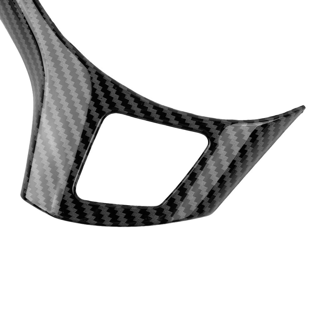 Autocolante Interioare Husă Volan Acoperire Ornament Volan Cadru ABS Interior de Înaltă Calitate 1× Pentru BMW 3S E90 E91 E92 E93