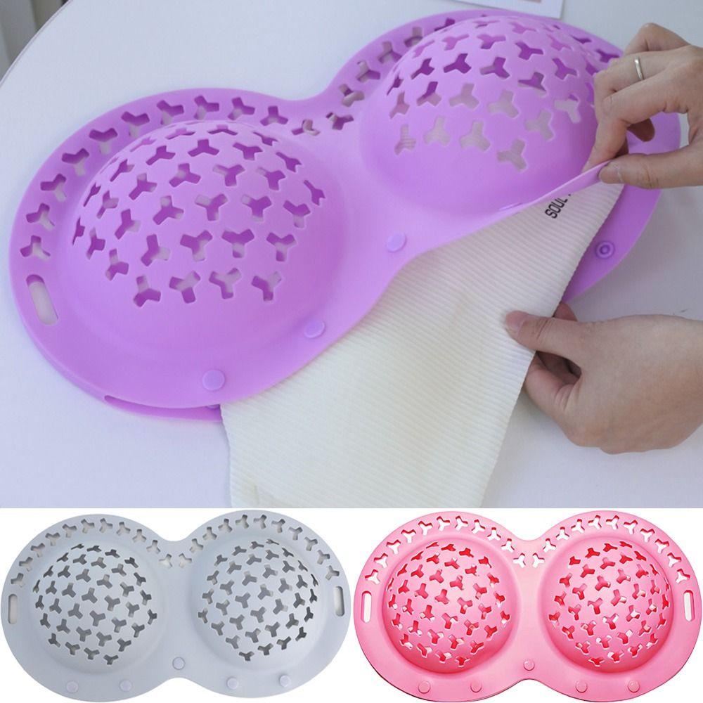 Protective Silicone Bra Laundry Bag Anti-Deformation Underwear Washer Organizer  Machine-wash