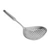 Skimmer Ladle 304 Stainless Steel Food Grade Long Handle Large Flow Skimmer Spoon for Kitchen