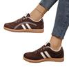 Sneakers Women's 2025 Autumn New Flat Lace-up Color-blocking Moral Training Shoes