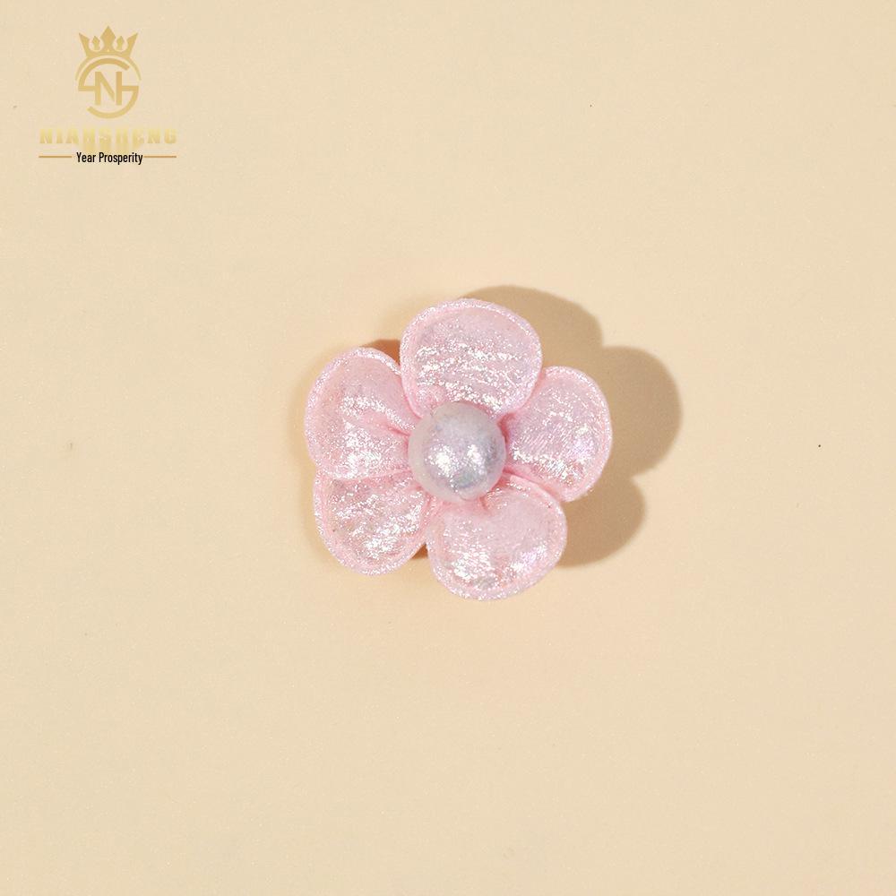 

Корейская детская заколка для волос с цветком: Стильная челка и боковой аксессуар для самых продаваемых детских волос