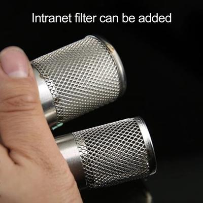 Vstupní sací sítko Nerezová zahradní hadice Vstupní filtr Síťovina Snadná instalace sací hadice