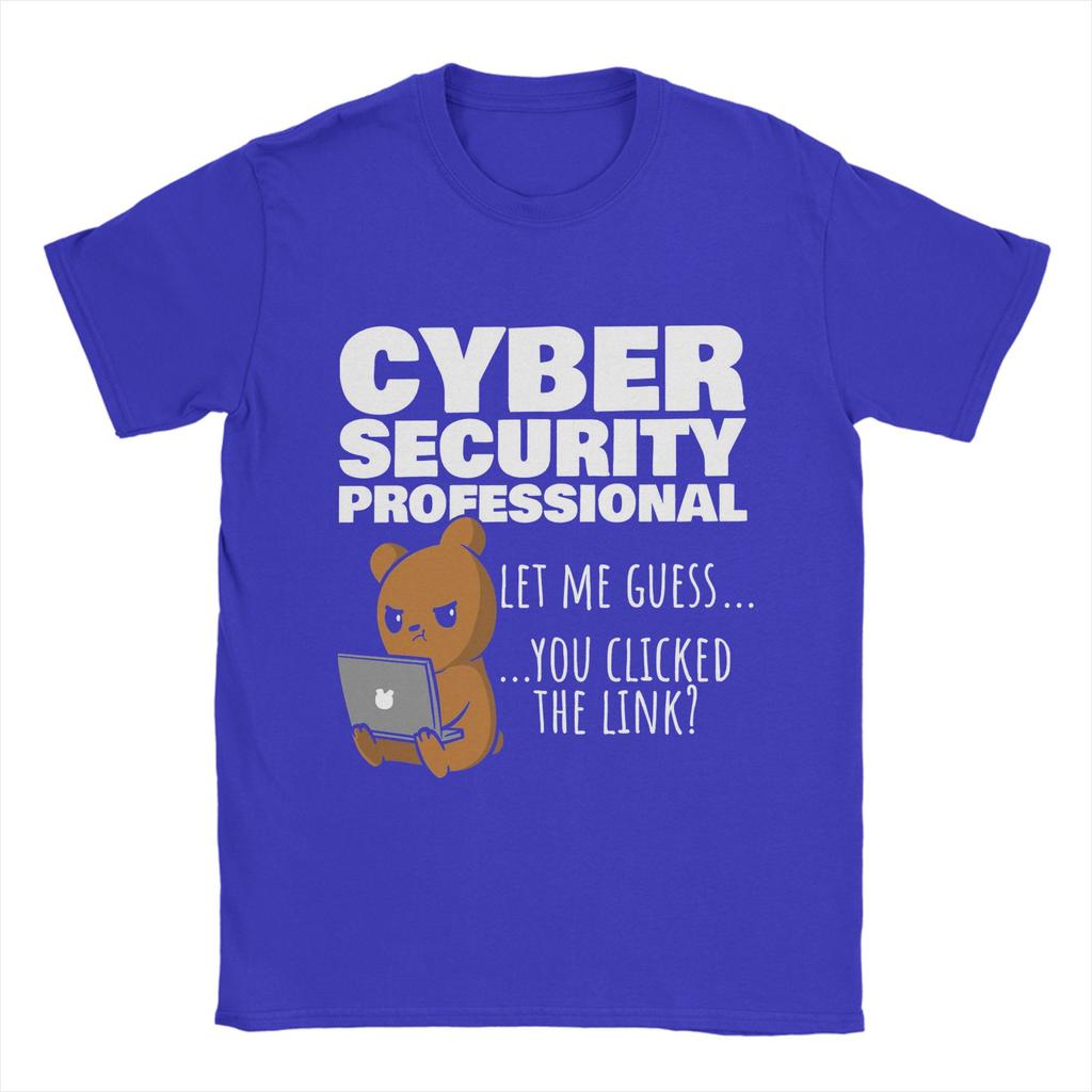 Men's T-Shirt Link Clicks Leisure Cotton Tee Shirt Short Sleeve  T Shirts Round Neck Clothes Gift Idea