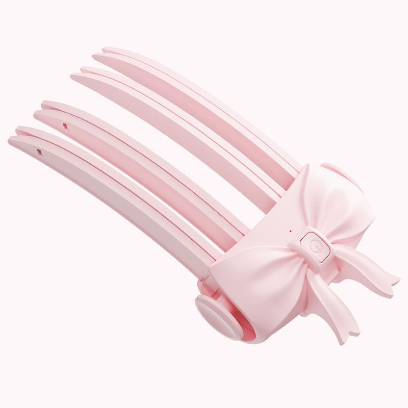 Wireless Heated Volumizer Hair Clip 2-Temp Settings Volumizing Root Lift Clip High Crown Fluffy Hair Clips Travel Bangs Lifter