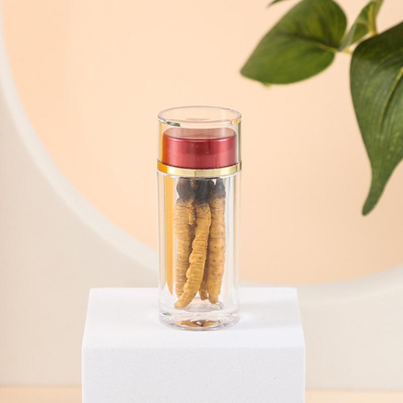 Sample Tablet Packaging Bottle Container Pill Packer Acrylic Jars Capsule Bottles With Lid For Pill 5/8/14/16/22Ml