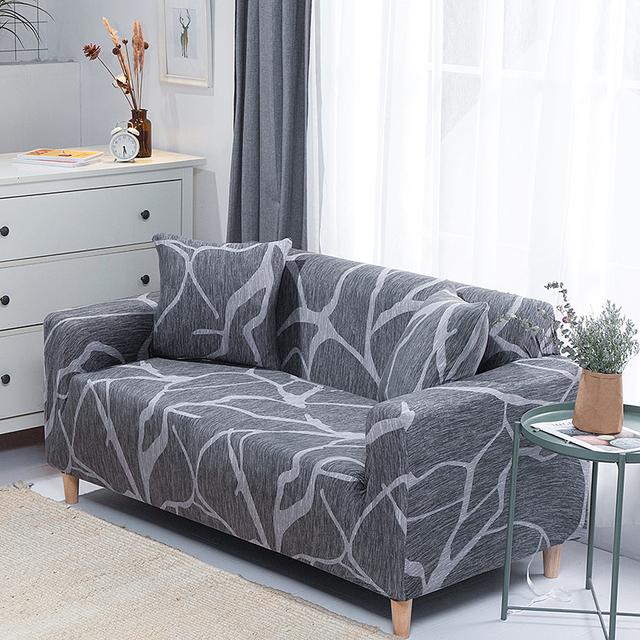 Elastic Sofa Cover For Living Room Non -Slip Stretch Couch Slipcover Couch Cover Sofa Cover Floral Universal Spandex Case for Home