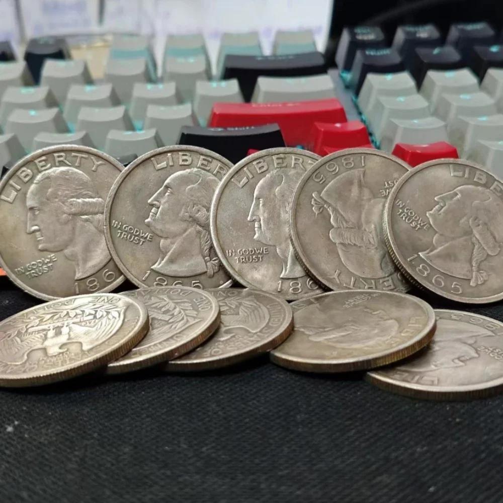 USA Morgan Original Silver Coin  Liberty Eagle Medal Album Copy Coins Collectibles Challenge Coins Christmas Gifts