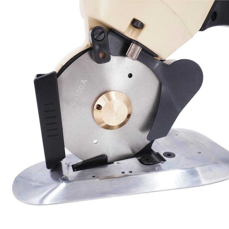 Electric Rotary Fabric Cutter,Octagonal Blade Cloth Cutter Electric Scissors with Automatic Sharpener for Multi Layer Carpet Leather