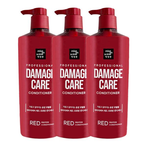 mise en scène Damage Care Red Protein Conditioner 680ml x3