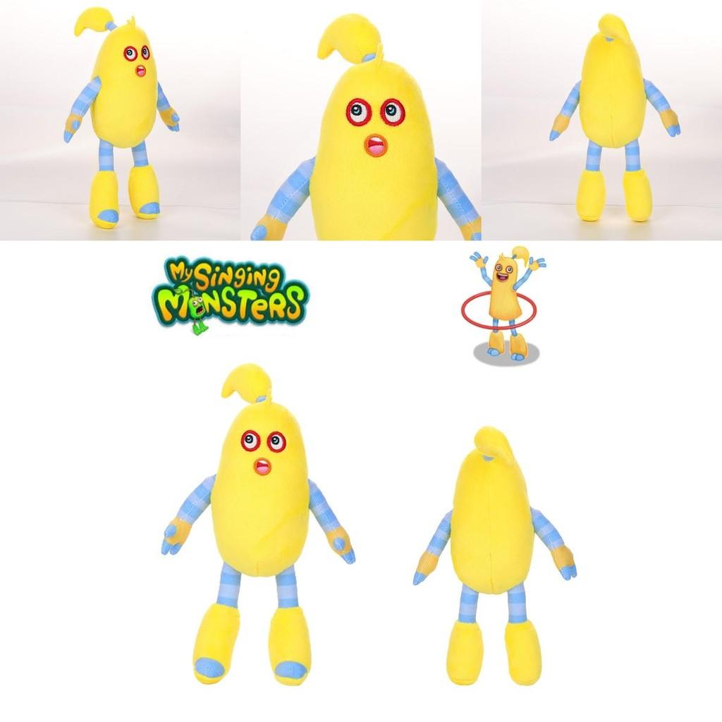 My Singing Monsters Furcorn Plush Toy With Short Pile Fabric For Collectors And Fans