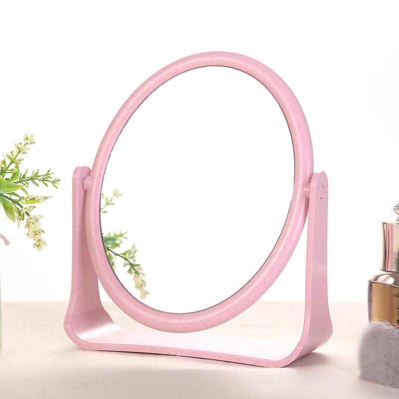 European Double-Sided 360° Rotating High-Definition Makeup Mirror