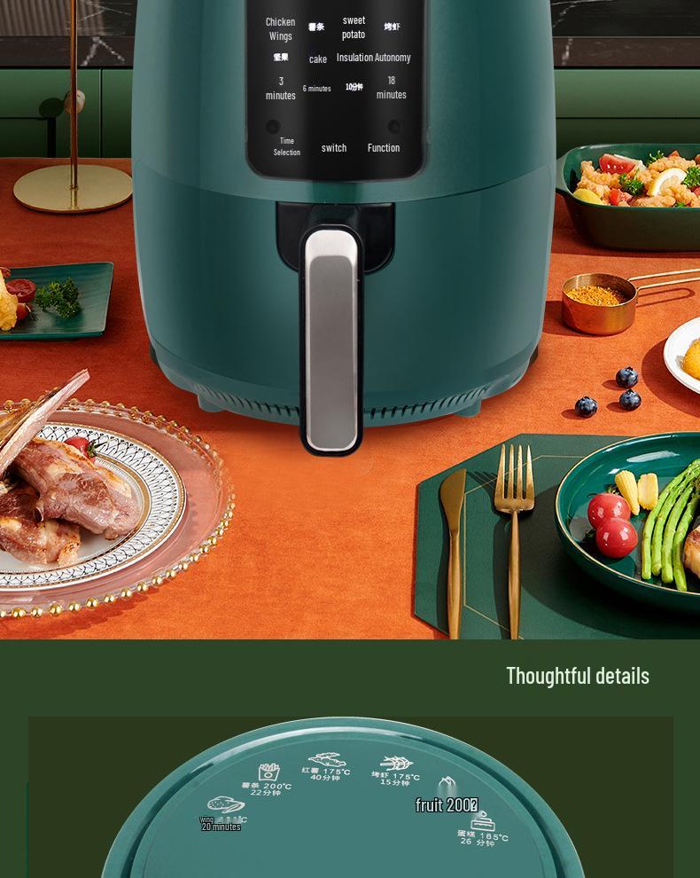 Xianke Smart Touch Large-Capacity Smokeless Air Fryer