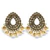 Hollow Pearl Tassels Inlaid with Diamonds Retro Folk Earrings Female Earrings Eid Al-Fitr Lasser Bairam