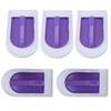 5Pcs Fondant Cake Smoother Food Grade Plastic Handle Design Cake Decorate Smoother Polisher for