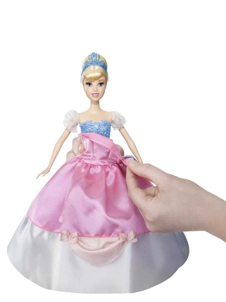 Disney Princess Cinderella Transformation Dress Princess Doll (W1137)