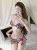 Women's Leopard Print Bikini Set: 2026 Sexy Three-Piece Swimwear for Sanya Seaside Vacation and Hot Springs