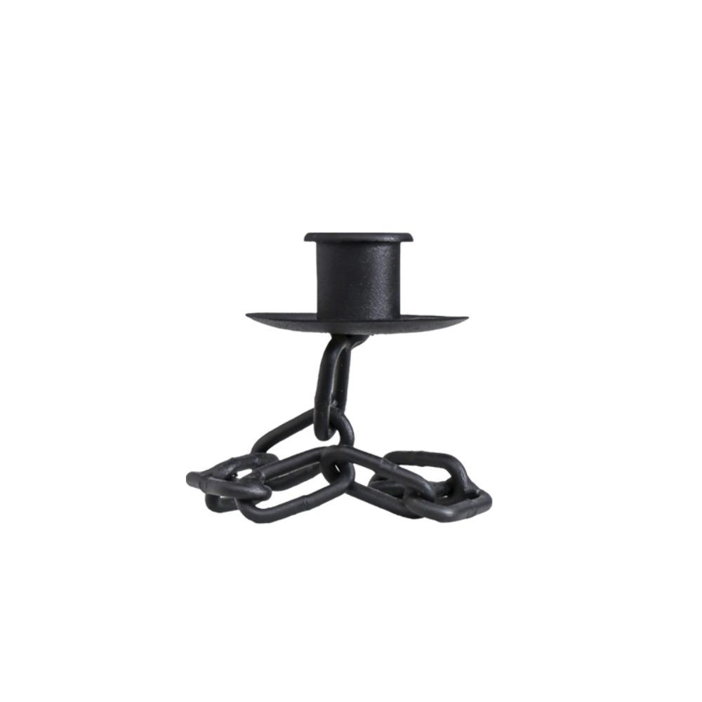 Industrial Style Dark Style Candle Holder Gothic Candle Stand Dinning Table Centerpiece Bedside