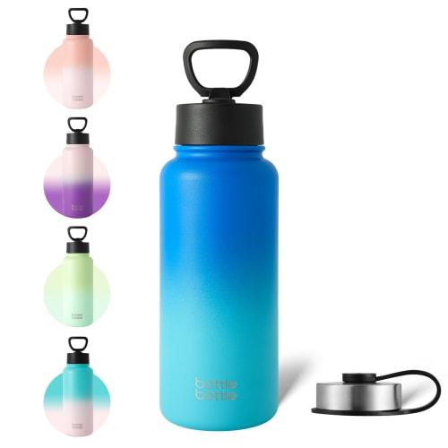 BOTTLE BOTTLE 1000ml Stainless Steel Water Bottle for Kids, Direct Drinking, with Straw, Insulated, Double-Walled Wall, Vacuum Insulated, Portable, Bl