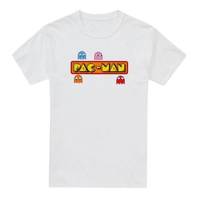 Pac-Man Herr Box Logo T-shirt