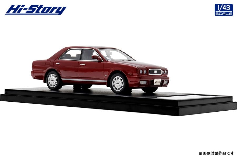 Hi Story Nissan Gloria V30 TWIN CAM Turbo Gran Turismo Ultima Himbeerrot Fertigprodukt 1/43 (1991)