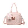 Mommy Stroller Nappy Bag Portable Cute Cartoon Multi-function Large Capacity Baby Diaper Bags with Pendant Nylon Mom Travel Tote