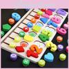 Board Learning Logic Kids Early Education Toy Color Shape Skills Recognition