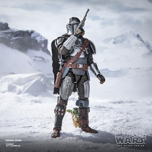 Hasbro STAR WARS Star Wars Black Series Star Wars/The Mandalorian and Groogoo The Mandalorian and Groogoo Deluxe Collection 15cm Action Figure G2514