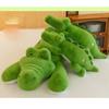 Adorable Green Crocodile Plush Pillow Soft Animal Toy For Kids Creative Gift Idea