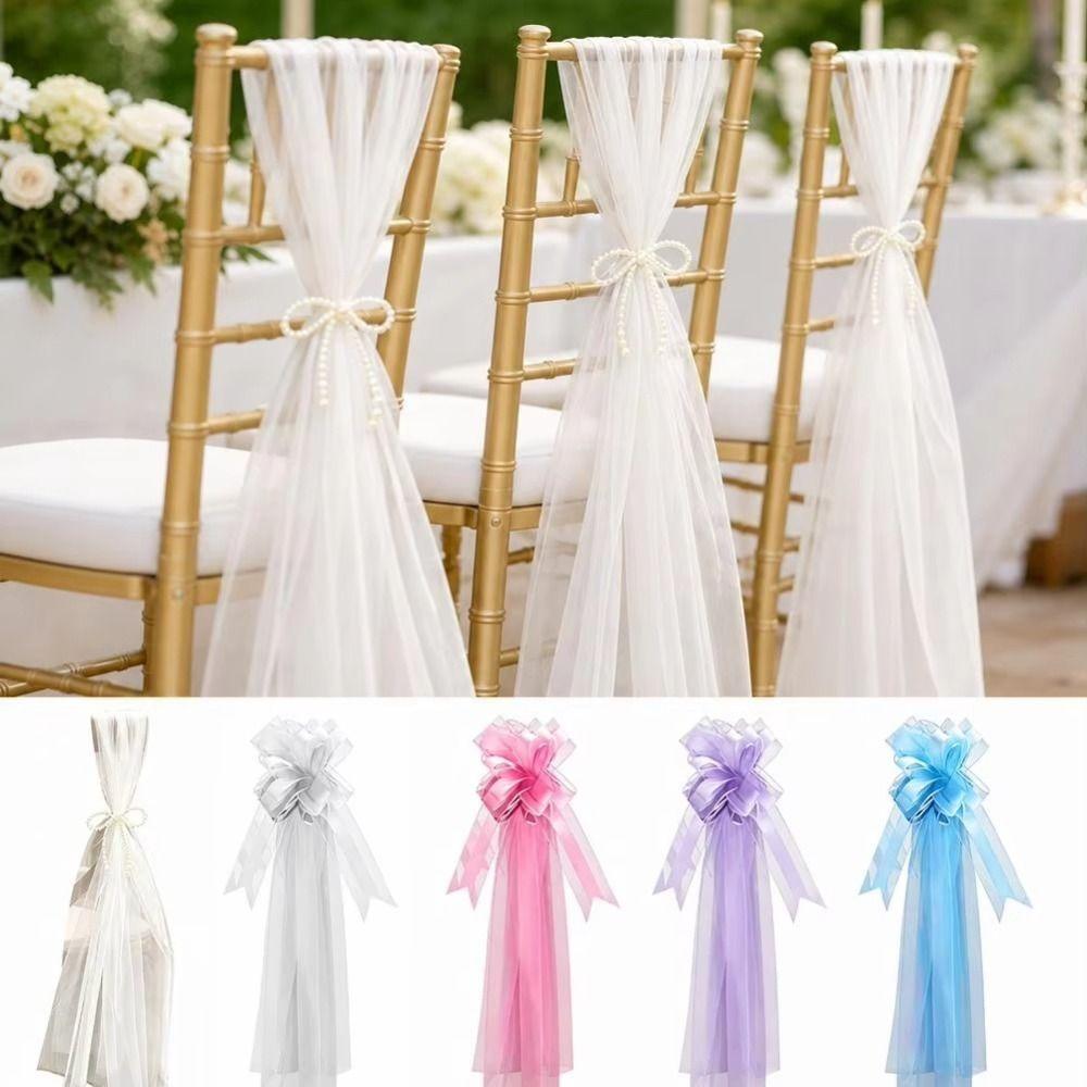 White Wedding Bow Large White Wedding Bow Big Church Wedding Pew Bows Bridal Shower
